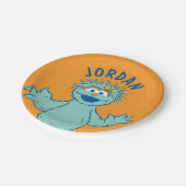 Sesamstraat | Gepersonaliseerde Rosita Papieren Bordje (Gekanteld)