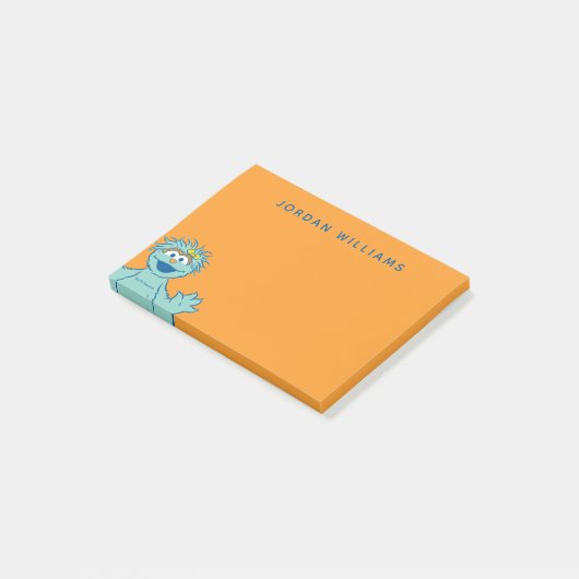 Sesamstraat | Gepersonaliseerde Rosita Post-it® Notes (Schuin)