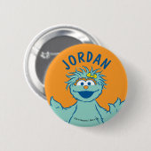 Sesamstraat | Gepersonaliseerde Rosita Ronde Button 5,7 Cm (Voorkant /achterkant)