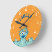 Sesamstraat | Gepersonaliseerde Rosita Ronde Klok (Hoek)