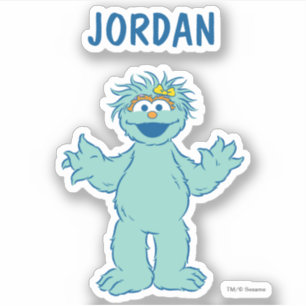 Sesamstraat   Gepersonaliseerde Rosita Sticker