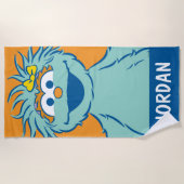 Sesamstraat | Gepersonaliseerde Rosita Strandlaken (Voorkant)