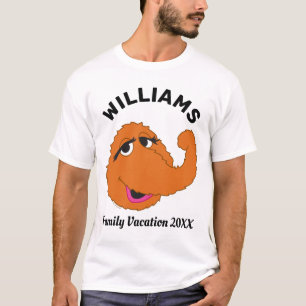 Sesamstraat   Gezinsvakantie met Snuffleupagus T-shirt
