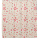 Sesamstraat | Goede Vibes Patroon Douchegordijn (Voorkant)