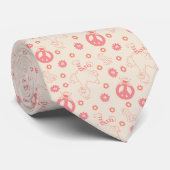 Sesamstraat | Goede Vibes Patroon Stropdas (Opgerold)