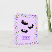 Sesamstraat | graaf von Count Birthday Feestdagen Kaart (Achterkant)