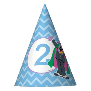 Sesamstraat graaf von Count Birthday Feesthoedjes