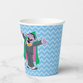 Sesamstraat | graaf von Count Birthday Papieren Bekers (Achterkant)