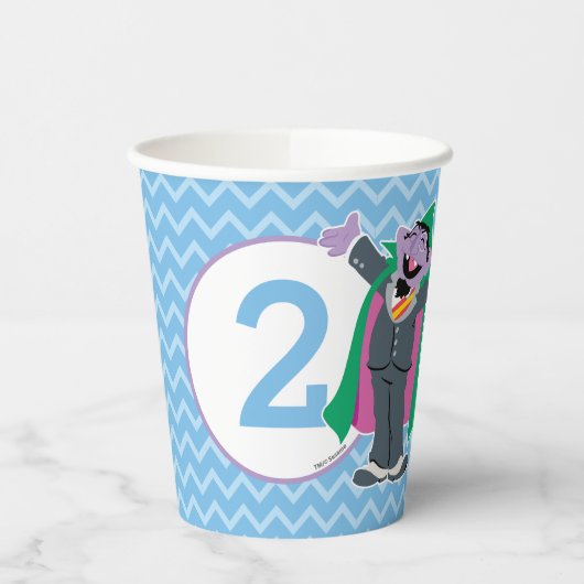 Sesamstraat | graaf von Count Birthday Papieren Bekers (Links)