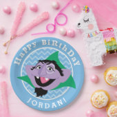 Sesamstraat | graaf von Count Birthday Papieren Bordje (Feest)