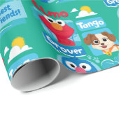 Sesamstraat | Grafisch park Elmo, Tango & Grover P Cadeaupapier (Rol Hoek)