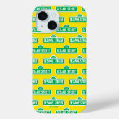 Sesamstraat | Groene Logo Case-Mate iPhone Case (Achterkant)