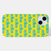 Sesamstraat | Groene Logo Case-Mate iPhone Case (Achterkant (horizontaal))