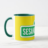 Sesamstraat | Groene Logo Mok (Links)