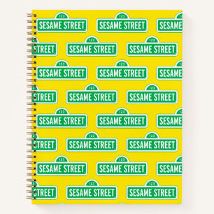 Sesamstraat   Groene Logo Notitieboek