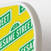 Sesamstraat | Groene Logo Pickleball Paddle (Links Detail)
