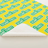 Sesamstraat | Groene Logo Sherpa Deken (3/4)