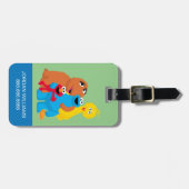Sesamstraat | Groepsknuffel Bagagelabel (Voorkant horizontaal)