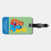 Sesamstraat | Groepsknuffel Bagagelabel (Achterkant horizontaal)