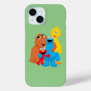 Sesamstraat   Groepsknuffel iPhone 15 Case