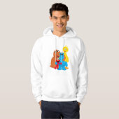 Sesamstraat | Groepsknuffel Hoodie (Voorkant volledig)