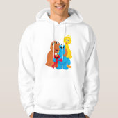 Sesamstraat | Groepsknuffel Hoodie (Voorkant)