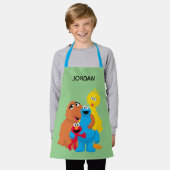 Sesamstraat | Groepsknuffel | Jouw namen toevoegen Schort (Gedragen)