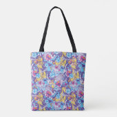 Sesamstraat| Groovy Dance-patroon Tote Bag (Achterkant)