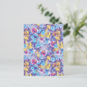 Sesamstraat | Groovy Dance Pattern Briefkaart (Staand voorkant)