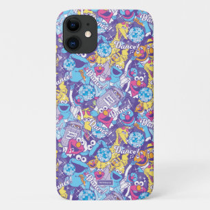 Sesamstraat Groovy Dance Pattern Case-Mate iPhone Case