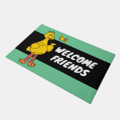 Sesamstraat | Grote vogel en kleine vogel Deurmat (Schuin)