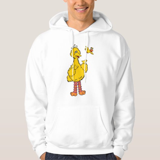 Sesamstraat | Grote vogel en kleine vogel Hoodie (Voorkant)