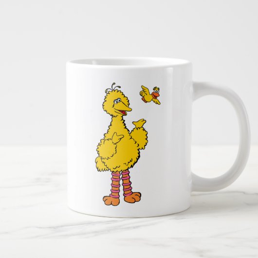 Sesamstraat | Grote vogel en kleine vogel Koffiekop (Rechts)