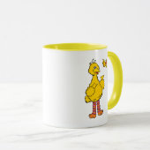 Sesamstraat | Grote vogel en kleine vogel Mok (Voorkant rechts)