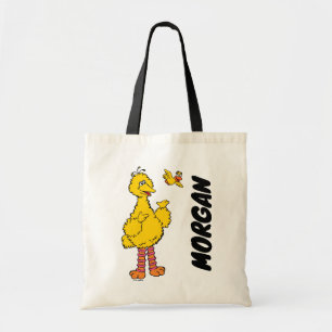 Sesamstraat Grote vogel en kleine vogel Naam t Tote Bag