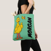 Sesamstraat | Grote vogel en kleine vogel | Naam t Tote Bag (Dichtbij)