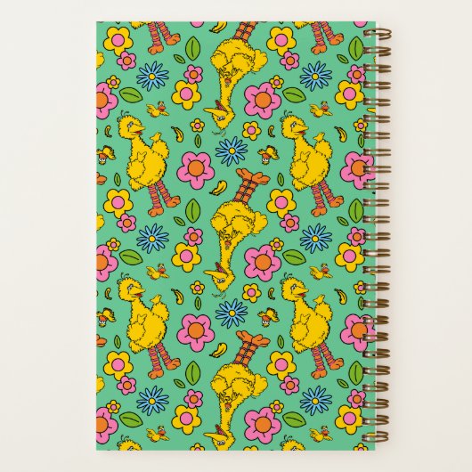 Sesamstraat | Grote vogel en kleine vogel Notitieboek (Achterkant)