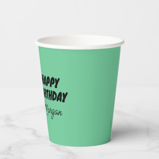 Sesamstraat | Grote vogel en kleine vogel Papieren Bekers (Achterkant)