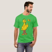 Sesamstraat | Grote vogel en kleine vogel T-shirt (Voorkant volledig)