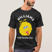 Sesamstraat | Grote Vogel Familie Vakantie T-shirt (Voorkant)