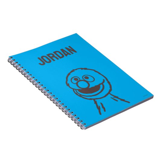 Sesamstraat | Grover Bright Notitieboek (Rechterzijde)