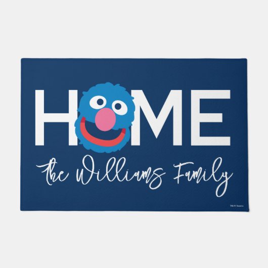 Sesamstraat | Grover Head Deurmat (Voorkant)