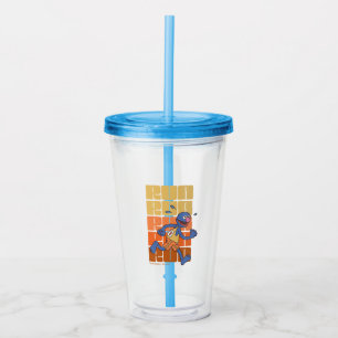 Sesamstraat Grover Runs Acryl Drinkbeker