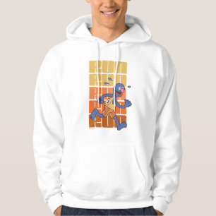Sesamstraat   Grover Runs Hoodie