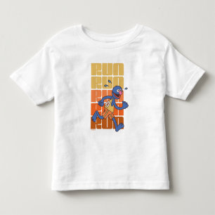 Sesamstraat Grover Runs Kinder Shirts