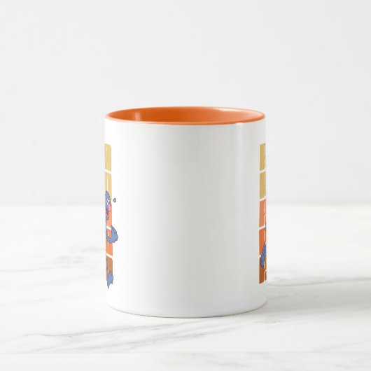 Sesamstraat | Grover Runs Mok (Midden)