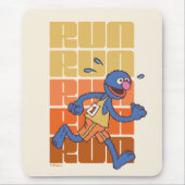 Sesamstraat | Grover Runs Muismat (Voorkant)
