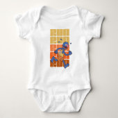 Sesamstraat | Grover Runs Romper (Voorkant)