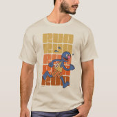 Sesamstraat | Grover Runs T-shirt (Voorkant)