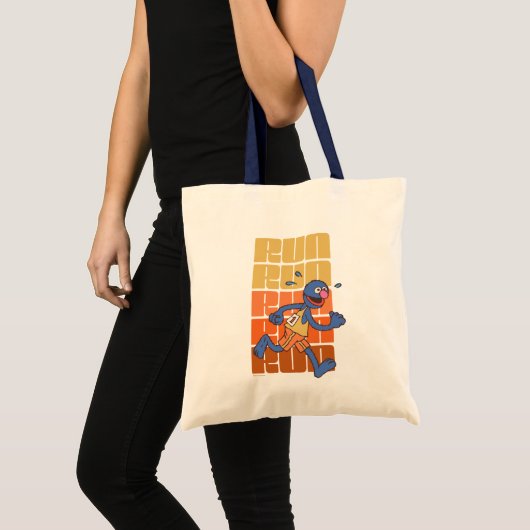 Sesamstraat | Grover Runs Tote Bag (Voorkant (product))